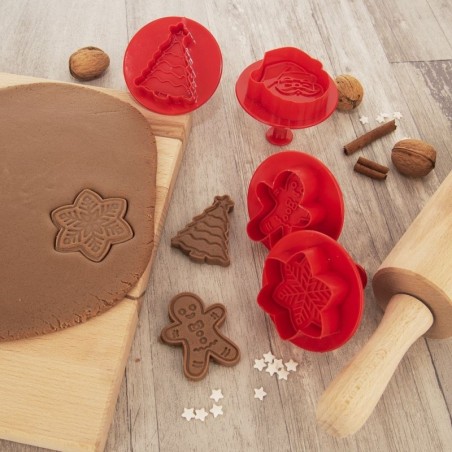 Jõuluküpsisevormid 4 tk.