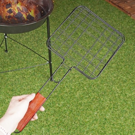 Grillrest, must, mittenakkuv, teras, 20x47 cm