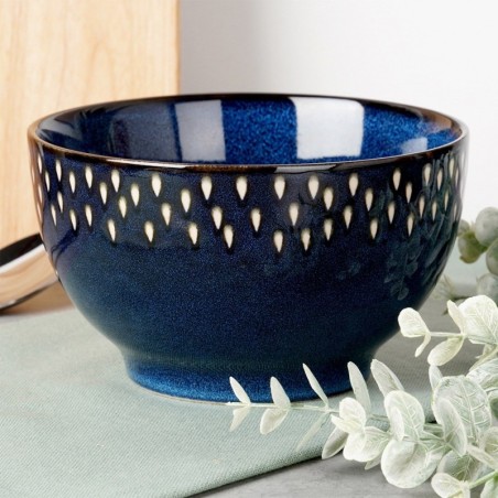 Keraamiline kauss, tumesinine, 14 cm, 650 ml