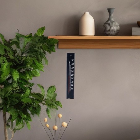 Universaalne termomeeter puidust must 20 cm