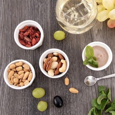 Portselanist suupistekausid 6 cm, 40 ml, 4 tk.