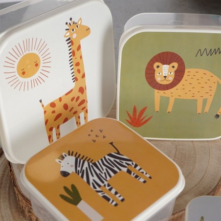 Laste toidu konteinerid 4 tk. | FreshDesign.ee