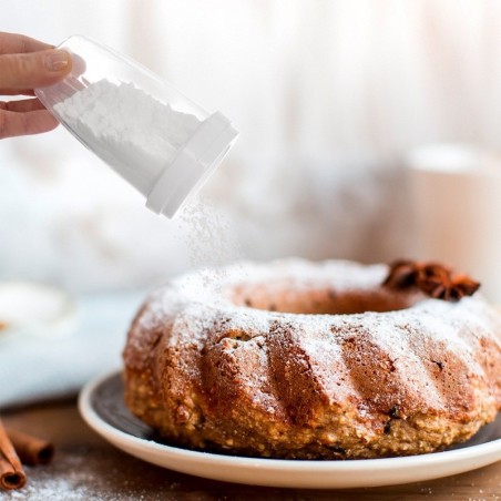 Anum koos sõelaga tuhksuhkru ja kaneeli jaoks 250 ml