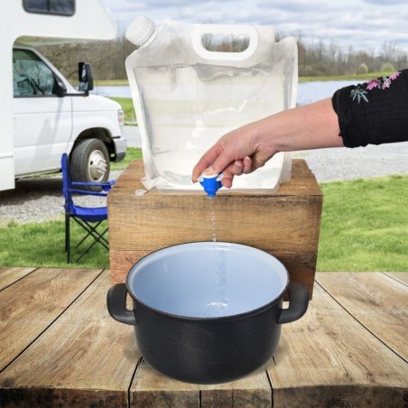 Veepaak kraaniga, kokkupandav, 4,8 l