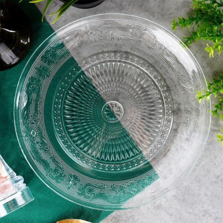 Õhtusöögitaldrik klaas vaagen 25 cm