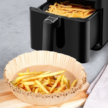 Air Fryer paberisisend rasvavaba fritüüri jaoks 20 cm 50 tk.