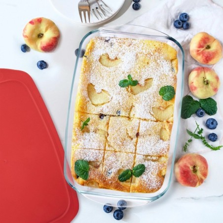 Kuumakindel klaasnõu kaanega 39x24x7 cm, 3... | FreshDesign.ee