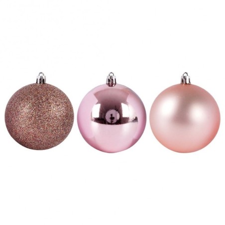 Jõulupuu ehted, roosad, purunemiskindlad, ... | FreshDesign.ee