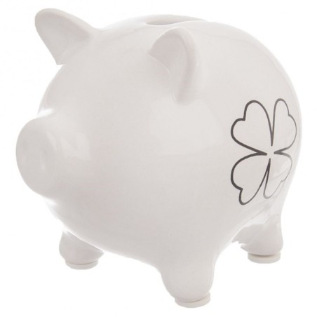 Keraamiline hoiukassa, purunev, siga, 10 cm