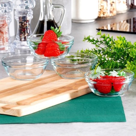 Klaaskausid 10,5 cm, 200 ml , 4tk