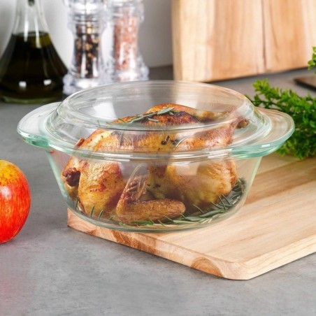 Kuumakindel nõu kaanega, klaas 1, 4 liitrit +430 ml