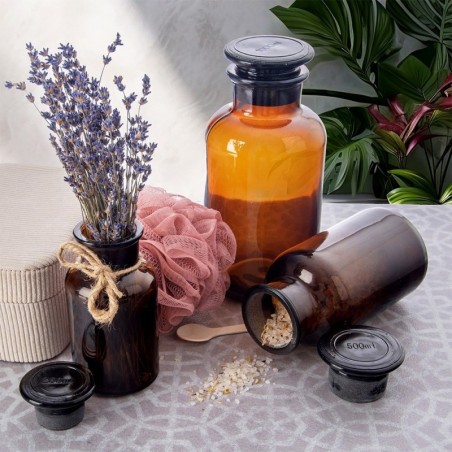 Säilituspurk klaas pruun korgiga 250 ml | FreshDesign.ee