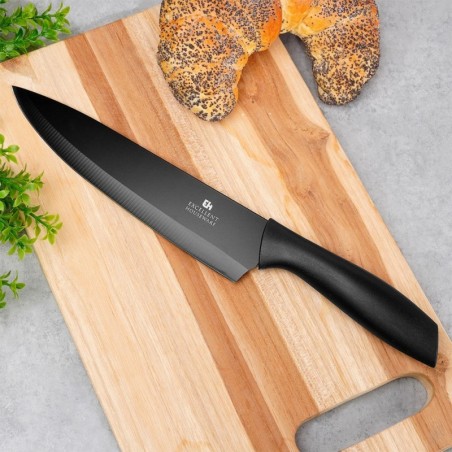 Koka nuga terasest must 32 cm