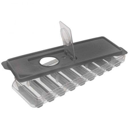 Silikoonist jääkuubikualus kaanega 26,5x9,5 cm