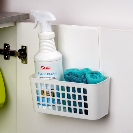 Uksekorv plastikust valge 23,5x10x24 cm