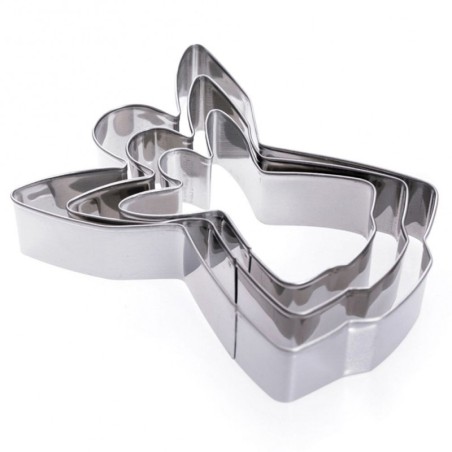 Terasest küpsisevormid angel 12 cm 3 tk.