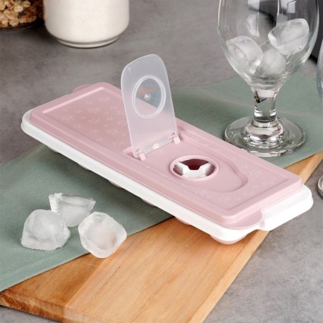 Silikoonist jääkuubikualus kaanega 26,5x9,5 cm