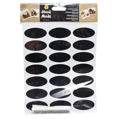 Isekleepuvad sildid kriidiga purkidele 42 tk. | FreshDesign.ee