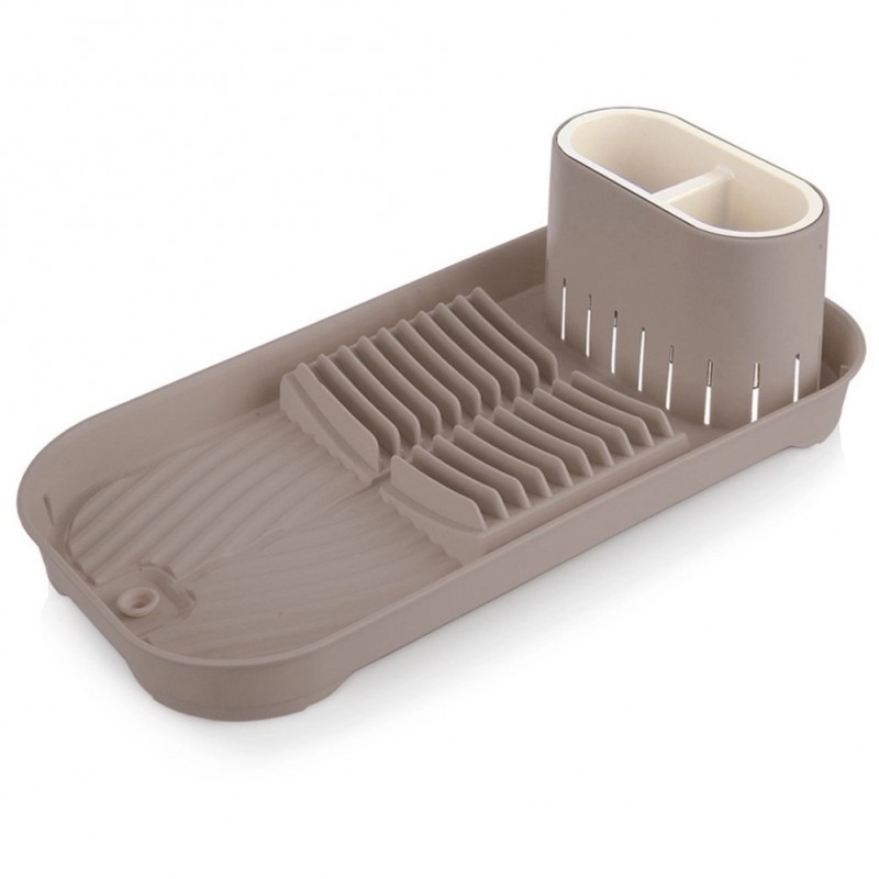 Pruun nõudekuivatusrest 39x19,5x11 cm | FreshDesign.ee