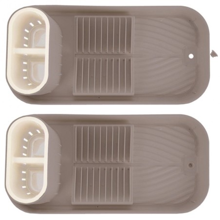 Pruun nõudekuivatusrest 39x19,5x11 cm | FreshDesign.ee