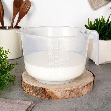 Köögi segamisnõu koos mõõtetopsiga 2,5 l