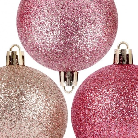 Jõulupuu ehted, roosad, purunemiskindlad, ... | FreshDesign.ee