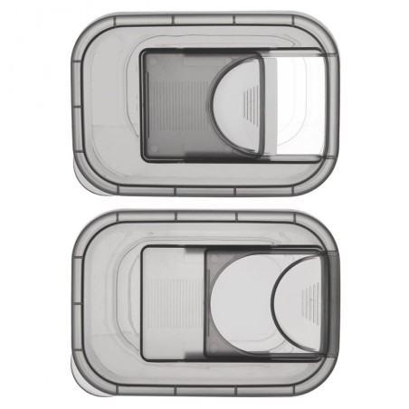 Konteiner koos dosaatoriga GREY 1,9 l | FreshDesign.ee