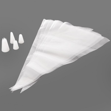 Kondiitrikott ja otsikud 35 cm 12 tk.