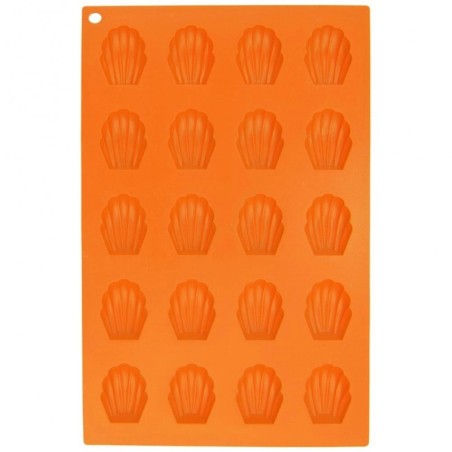 Oranž silikoonist küpsisevorm kestadega SILLINIE | FreshDesign.ee