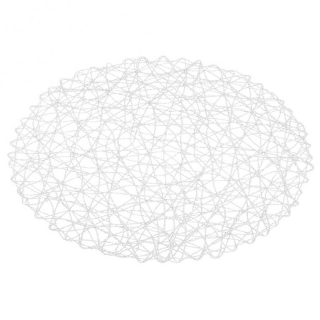 Paberist lauamatt, valge, ümmargune, 35 cm | FreshDesign.ee