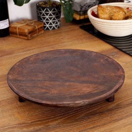 Puidust serveerimislaud jalgadega, 30 cm | FreshDesign.ee