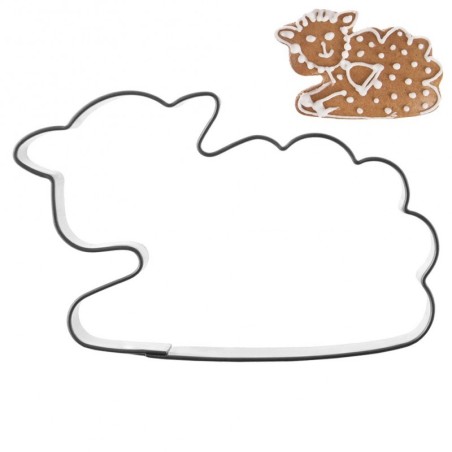 Küpsiselõikur piparkoogivorm lammas 6,5 cm | FreshDesign.ee