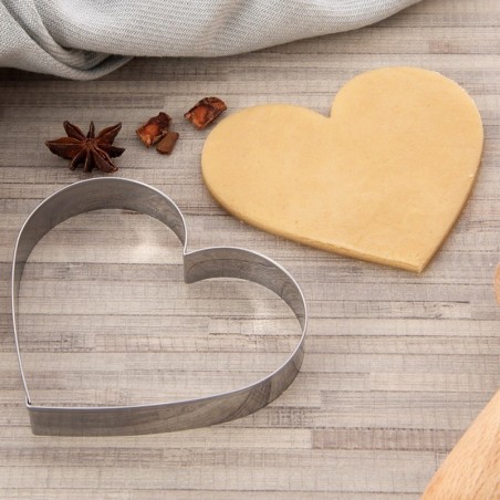 Küpsiselõikur piparkoogivorm süda 9,5 cm