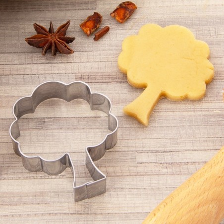 Küpsiselõikur piparkoogivorm puu 6 cm