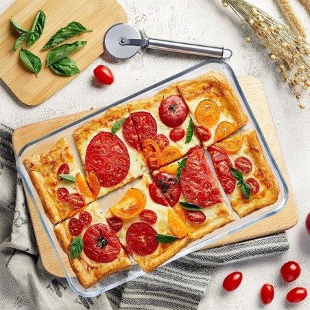 Kuumuskindel klaasnõu 33,5x24,5x2 cm