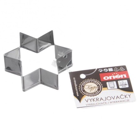 Küpsiselõikur piparkoogivorm täht 4,6 cm