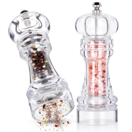 Akrüülpipra- ja soolaveski 16 cm 2 tk. | FreshDesign.ee