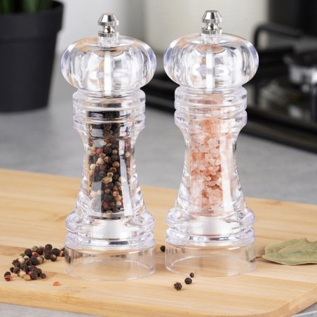 Akrüülpipra- ja soolaveski 16 cm 2 tk.