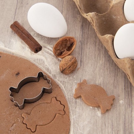 Küpsiselõikur piparkoogivorm terasest komm 5,5 cm