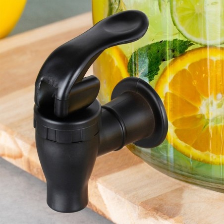 Jooginõu varu kraan, must