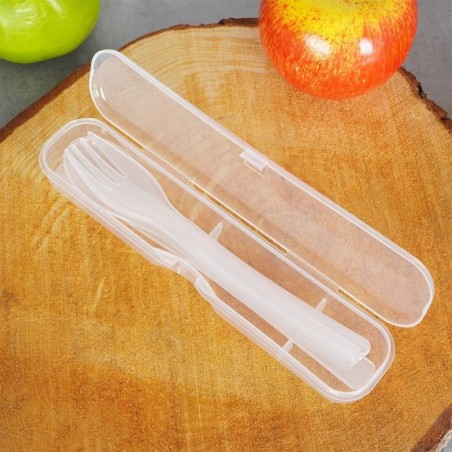 Plastikust söögiriistade komplekt, 4 osa | FreshDesign.ee