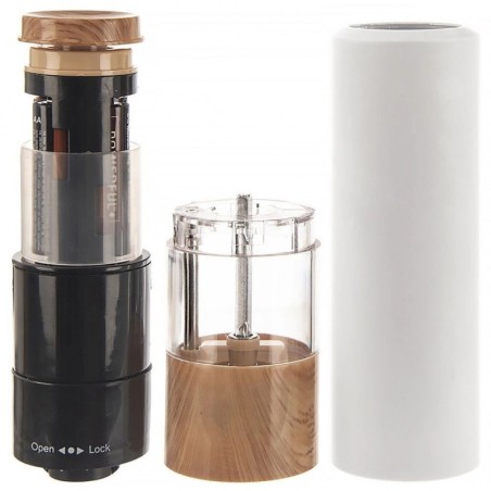 Elektriline pipra- ja soolaveski, valge, 23 cm | FreshDesign.ee