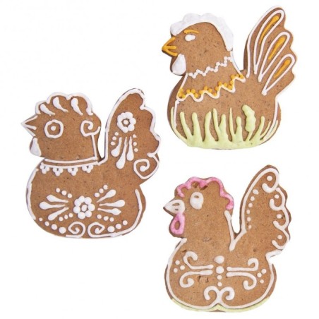 Küpsiselõikur piparkoogivorm kana 6,5 cm