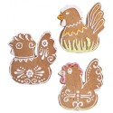 Küpsiselõikur piparkoogivorm kana 6,5 cm | FreshDesign.ee