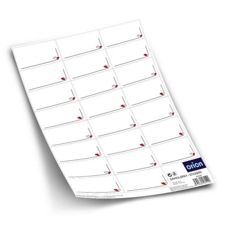 Isekleepuvad sildid purkidele SÜDA 23 tk. | FreshDesign.ee