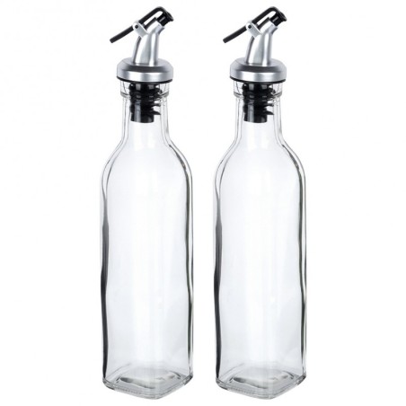 Õli- ja äädikapudelid 250 ml, 2 tk