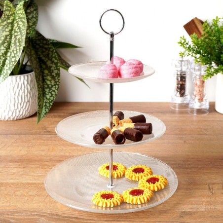 Serveerimisalus klaas, 3 korrust