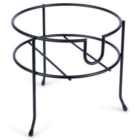 Joogianuma alus, must metall, 20 cm