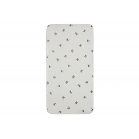 Kummiga voodilina jersey 60x120 Rosehip