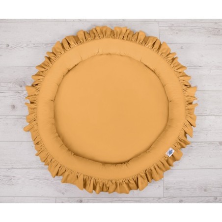 Baldahhiin + pesa mängumatt, sinepikollane | FreshDesign.ee